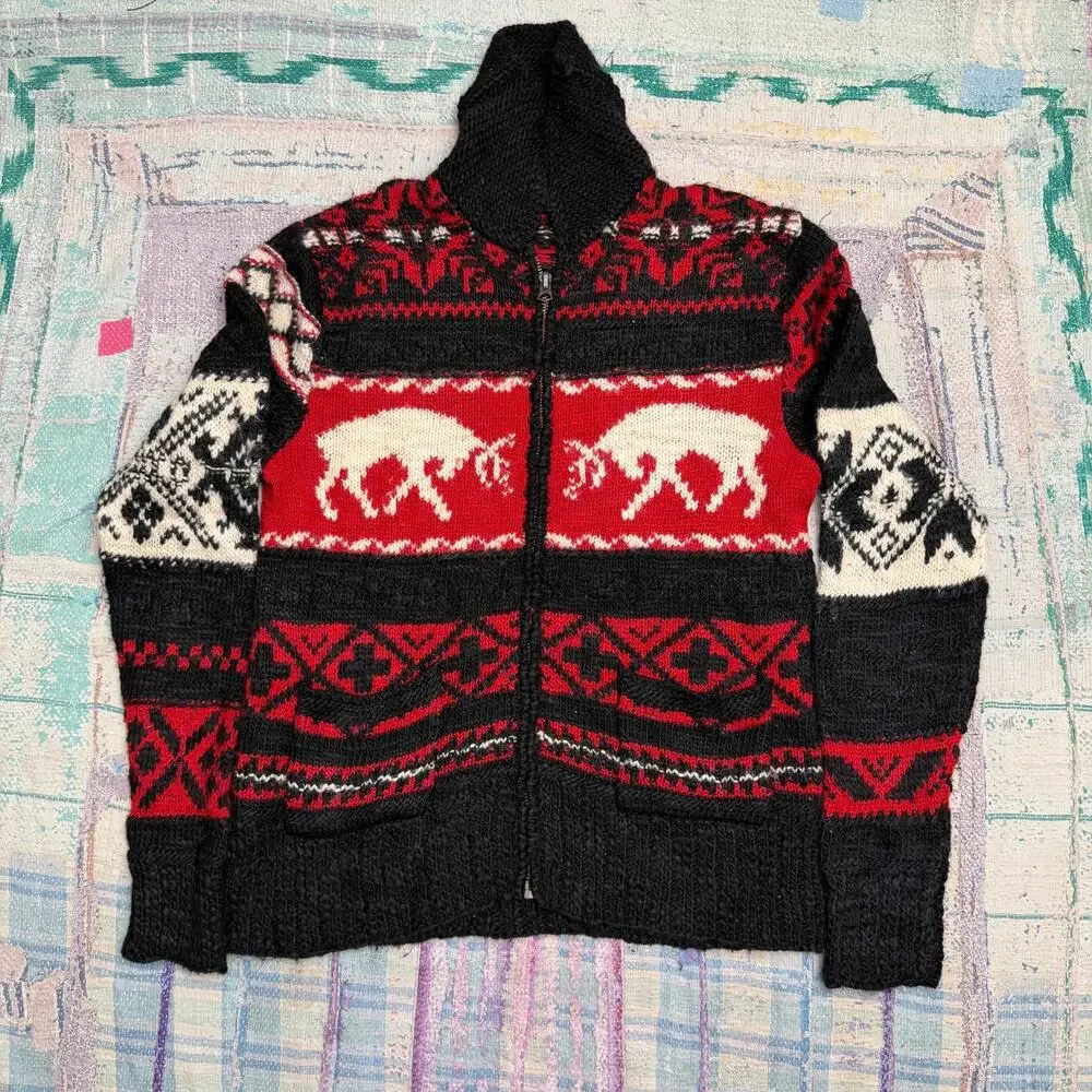Polo Ralph Lauren Men's Wool-Blend Full-Zip Sweater Large